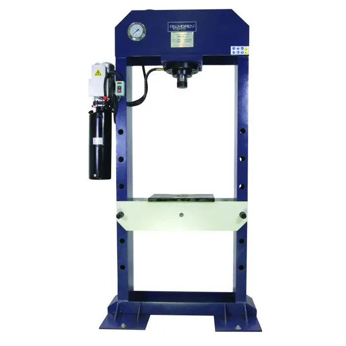palmgren-50-ton-hydraulic-press-electric-pump-88-9661616.jpg Palmgren 50‑Ton Hydraulic Press – Electric Pump, 88″ Frame | Model 9661616 - Image 1