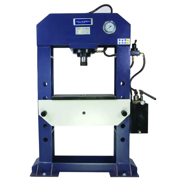 palmgren-75-ton-hyd-press-man-pump-9661615.jpg Palmgren 75‑Ton Hydraulic Press – Manual Pump, 96″ Frame | Model 9661615 - Image 1