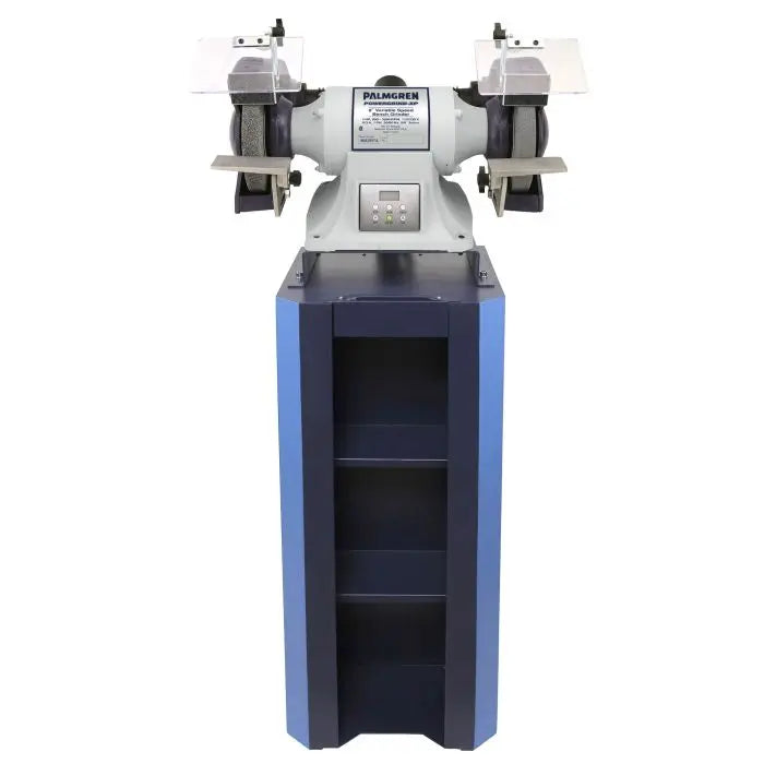 palmgren-8-variable-speed-bench-grinder-_-pedestal-dust-collector-combo-9682113.jpg Palmgren Bench Grinder 8'' Vs With Dust Collector Stand Combo 9682113 - Image 1
