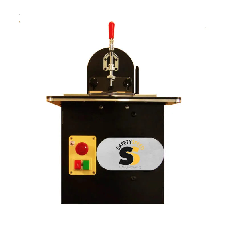 safety-speed-6-pilot-hole-screw-pocket-machine-66lbs-capacity-SPM101EZ.jpg Screw Pocket Machine | 6° Pilot Hole | Safety Speed SPM101EZ - Image 1
