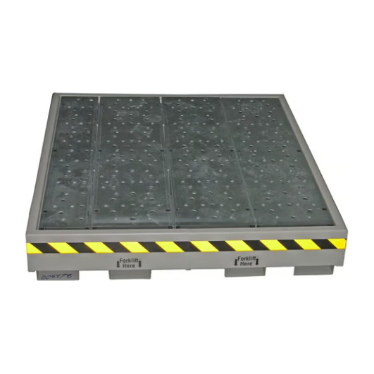 securall-74-gallon-sump-capacity-drum-spill-station-DSS04.png Drum Spill Station | 74 Gallon Sump Capacity | Securall - Image 1