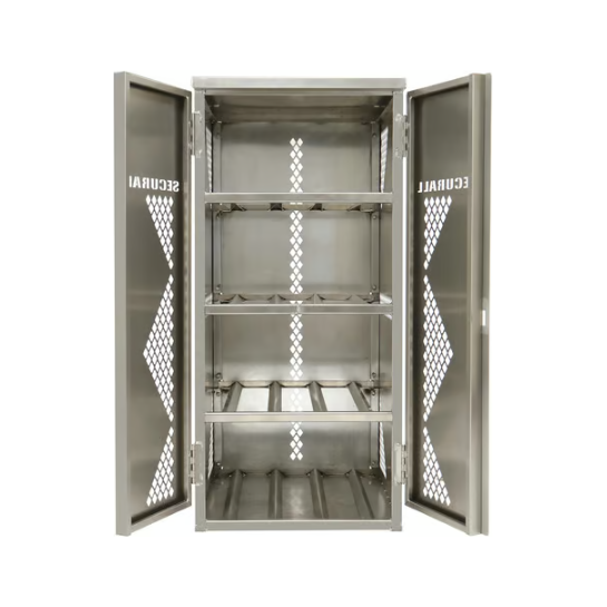 securall-8-20-or-33-Lb-steel-horizontal-cylinders-storage-cabinet-LP8S-STEEL.png LP Cylinder Storage Cabinet | 8/20 or 33 lb | Steel | Horizontal | Securall - Image 1