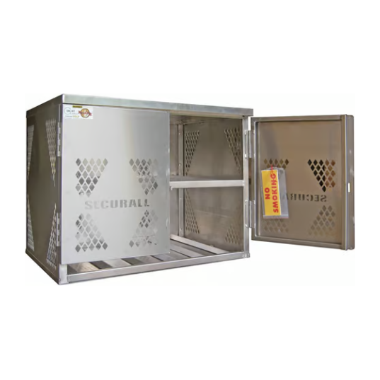 securall-horizonta-6-20-or-33-Lb-cylinders-storage-cabinet-LP6S-STEEL.png LP Cylinder Storage Cabinet | 6/20 or 33 lb | Steel | Horizontal | Securall - Image 1