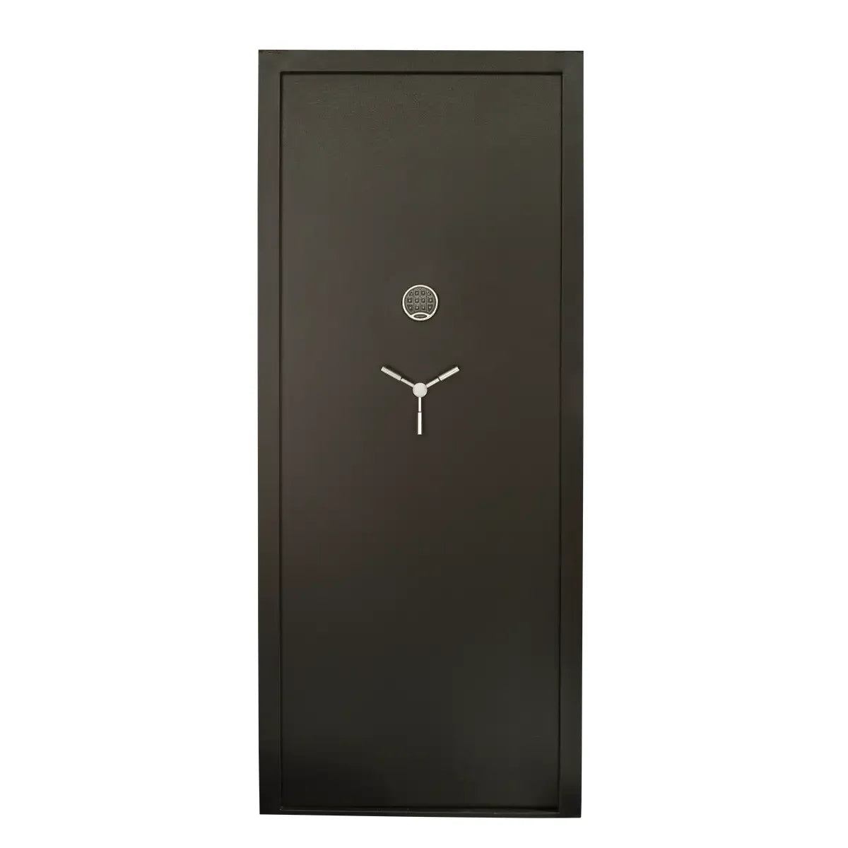 snapSafe-vault-door-32-in-swing-black-12-gauge-steel-access-code-key-entry-75416.jpg Vault Door | 32'' In-Swing | Black | 12 Gauge Steel | Access Code/Key Entry | SnapSafe 75416 - Image 1