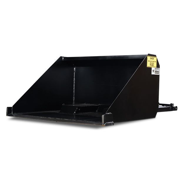 star-industries-72-self-dump-bucket-0.8-cyd-capacity-manual-or-hydraulic-1.jpg 72'' Self-Dump Bucket | 0.8 cyd | Manual or Hydraulic | Star Industries - Image 1
