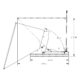 Powered Self-Dumping Hopper | 2 yd³ | 2000 lb. Capacity | Valley Craft - Image 9