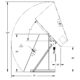 48'' Box Dumper | 230V | 36''×36'' Chute | 6000 lb. Capacity | Valley Craft - Image 12