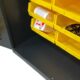 Bin & Shelf Cabinet  | Deep Door | Half Bin | 48''×84'' | Valley Craft - Image 6