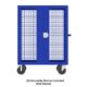 Security Cart | 60''×30'' | 2 Shelves | Blue | Valley Craft F89058VCBL - Image 2