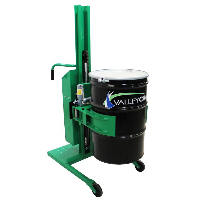 valley-craft-78inches-semi-powered-drum-lift-_-rotator-grip-straddle-F88585C3.jpg Drum Lift and Rotator | 78'' | Semi-Powered | Grip | Straddle | Valley Craft - Image 1