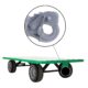 Quad-Steer Trailer | 96''×48'' | 6000 lb. Capacity | Valley Craft - Image 4