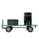 Quad-Steer Trailer | 96''×48'' | 6000 lb. Capacity | Valley Craft