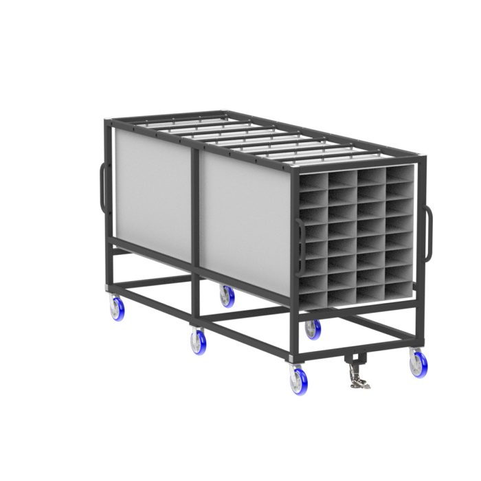 valley-craft-parts-cart-120inches-5x10inches-pockets-EP3531-500.jpg Parts Cart | 120'' | 5×10'' | Pockets | Valley Craft - Image 1