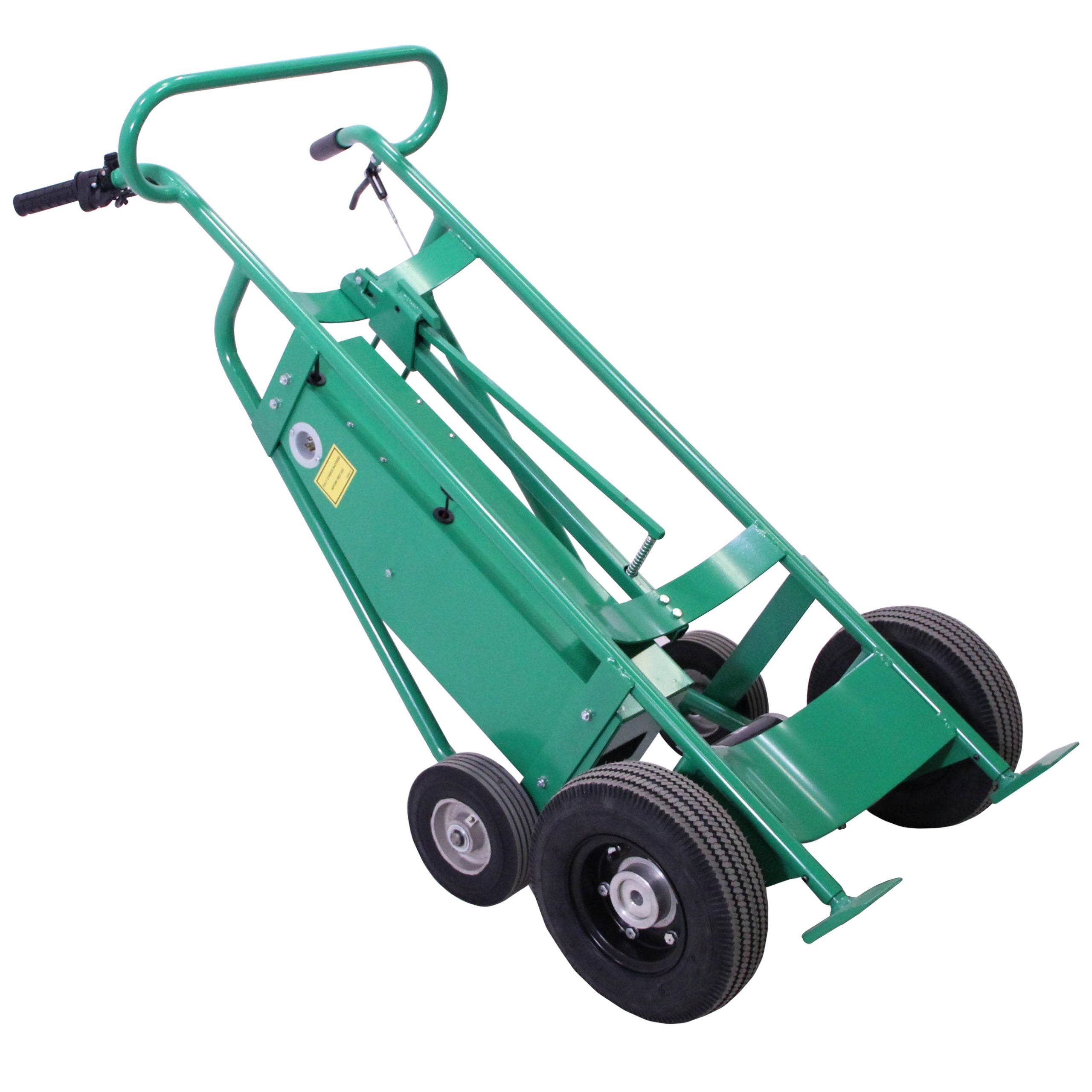 valley-craft-powered-drum-hand-truck-pneumatic-wheels-F89484.jpg Powered Drum Hand Truck | Pneumatic Wheels | Valley Craft - Image 1