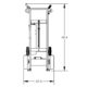 Powered Drum Hand Truck | Pneumatic Wheels | Locking Cover Chime Hook | Valley Craft - Image 9