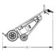Powered Drum Hand Truck | Pneumatic Wheels | Plastic Drum Chime Hook | Valley Craft - Image 9