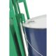 Powered Drum Hand Truck | Pneumatic Wheels | Security Cable Chime Hook | Valley Craft - Image 2