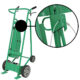 Powered Drum Hand Truck | Solid Rubber Wheels | Security Cable Chime Hook | Valley Craft