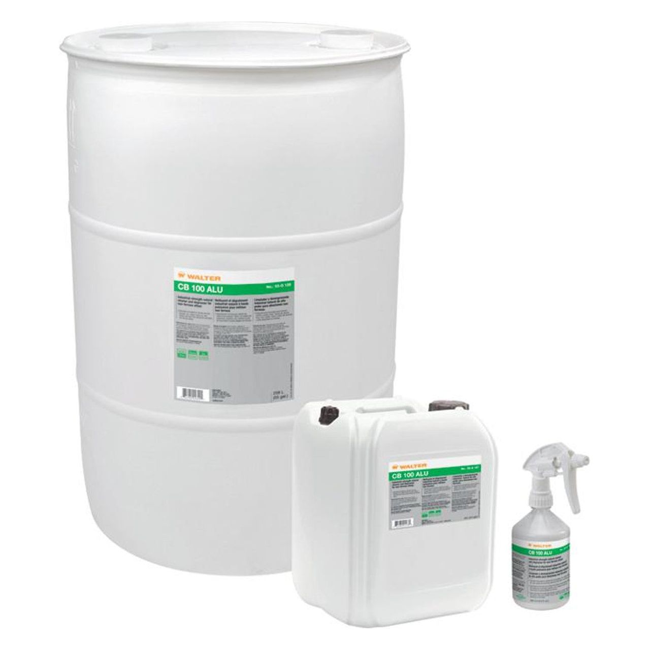 walter-surface-technologies-CB-100-ALU-1000-cleaner-and-degreaser-53G129.jpg Cleaner and Degreaser | 1000L | Walter CB 100 ALU 53G129 - Image 1