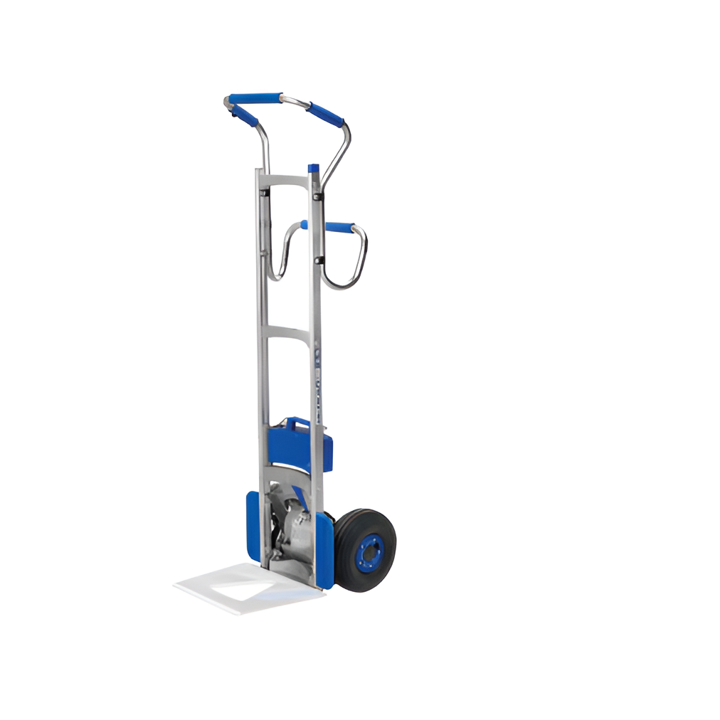 wesco-industrial-products-18.5-x-63inches-SAL-Ergo-stairclimbing-truck-300lb-capacity-274156.png Wesco SAL Ergo Stair-Climbing Truck – 18.5″×63″, 300 lb Capacity | Model 274156 - Image 1