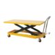 Wesco 273230 Long Deck Scissor Lift Table – 2,200 lb, 30″×80″ Hydraulically Pumped