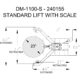 Drum Handler | 650/1100 lb Capacity | With Scale | Wesco Industrial Products 240155 - Image 4
