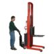 Powered Stacker | 3" x 30" Fork | 2000 lb Capacity | Fixed Base | Wesco Industrial Products 261046 - Image 2