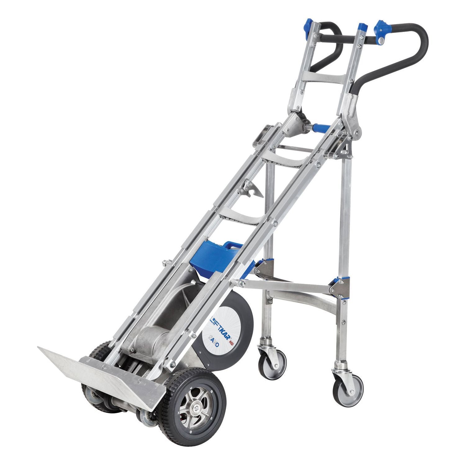 wesco-industrial-products-Power-liftKar-HD-fold_doly-truck-725lb-capacity-274238.jpg Power LiftKar HD Fold&Doly Truck | 725 lb Capacity | Wesco Industrial Products 274238 - Image 1