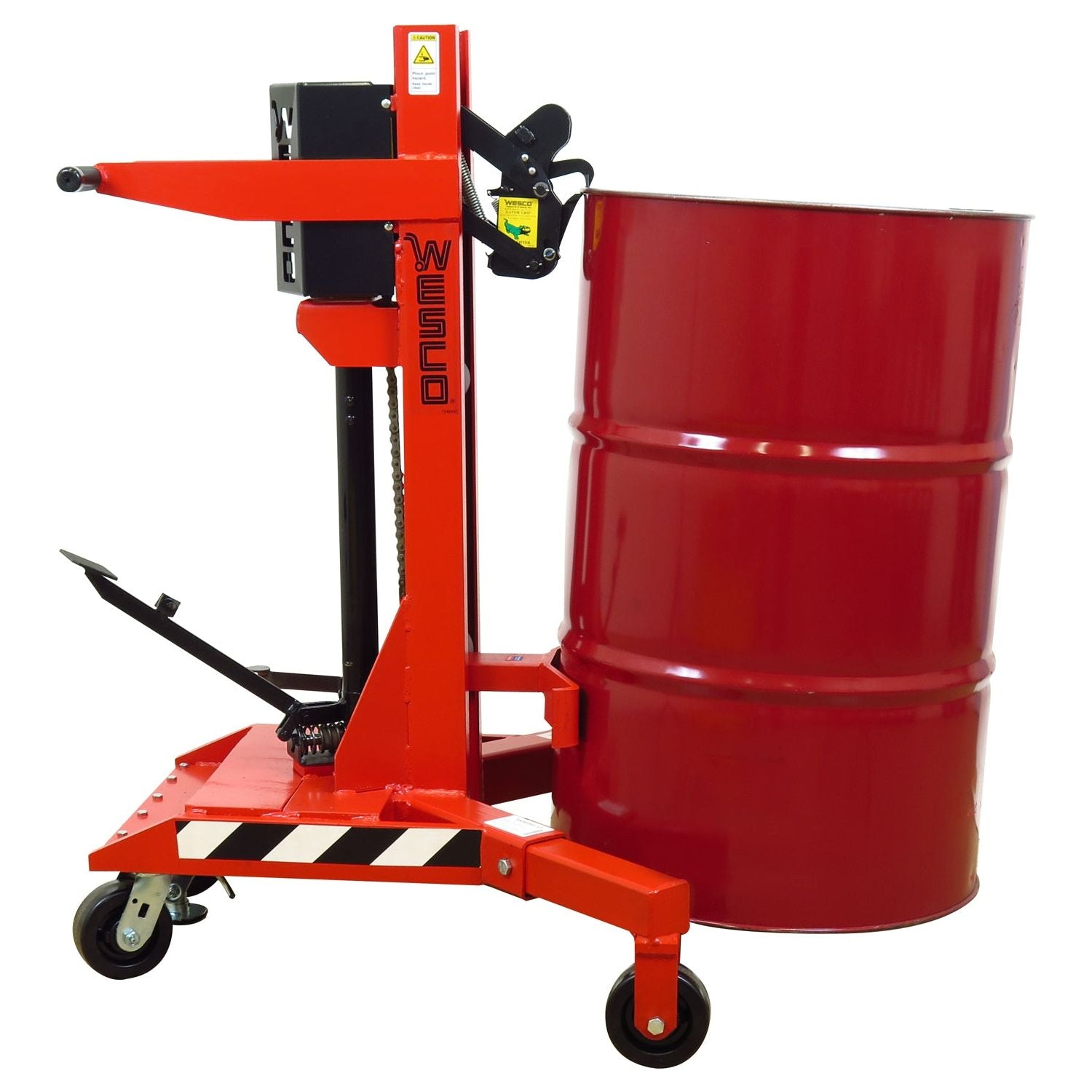 wesco-industrial-products-ergonomic-drum-handler-standard-model-650-1100lb-capacity-240150.jpg Drum Handler | 650/1100 lb Capacity | Standard | Wesco Industrial Products 240150 - Image 1