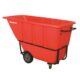 Wesco 1 Cu Yd Polyethylene Standard Tilt Cart – 1,250 lb Capacity, 12″×3″ Wheels (272583) - Image 2