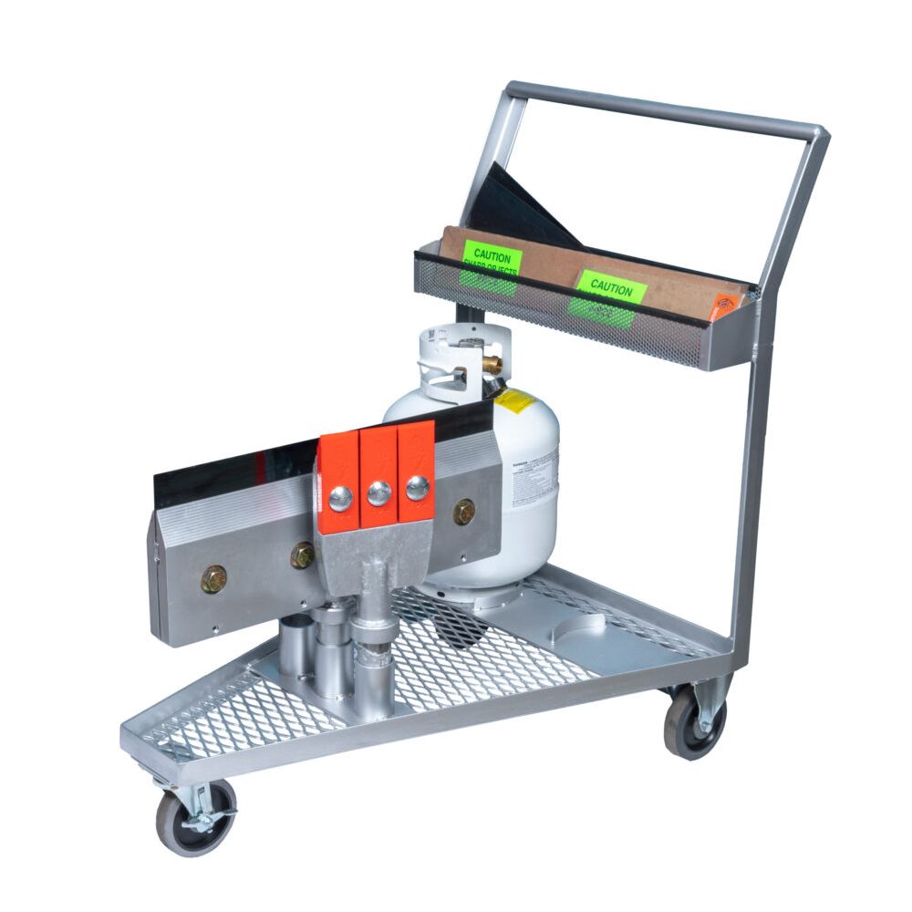 workhorse-1000-cart-AC1000.jpg Workhorse 1000 Cart – Heavy‑Duty Tool & Blade Transport Cart - Image 1